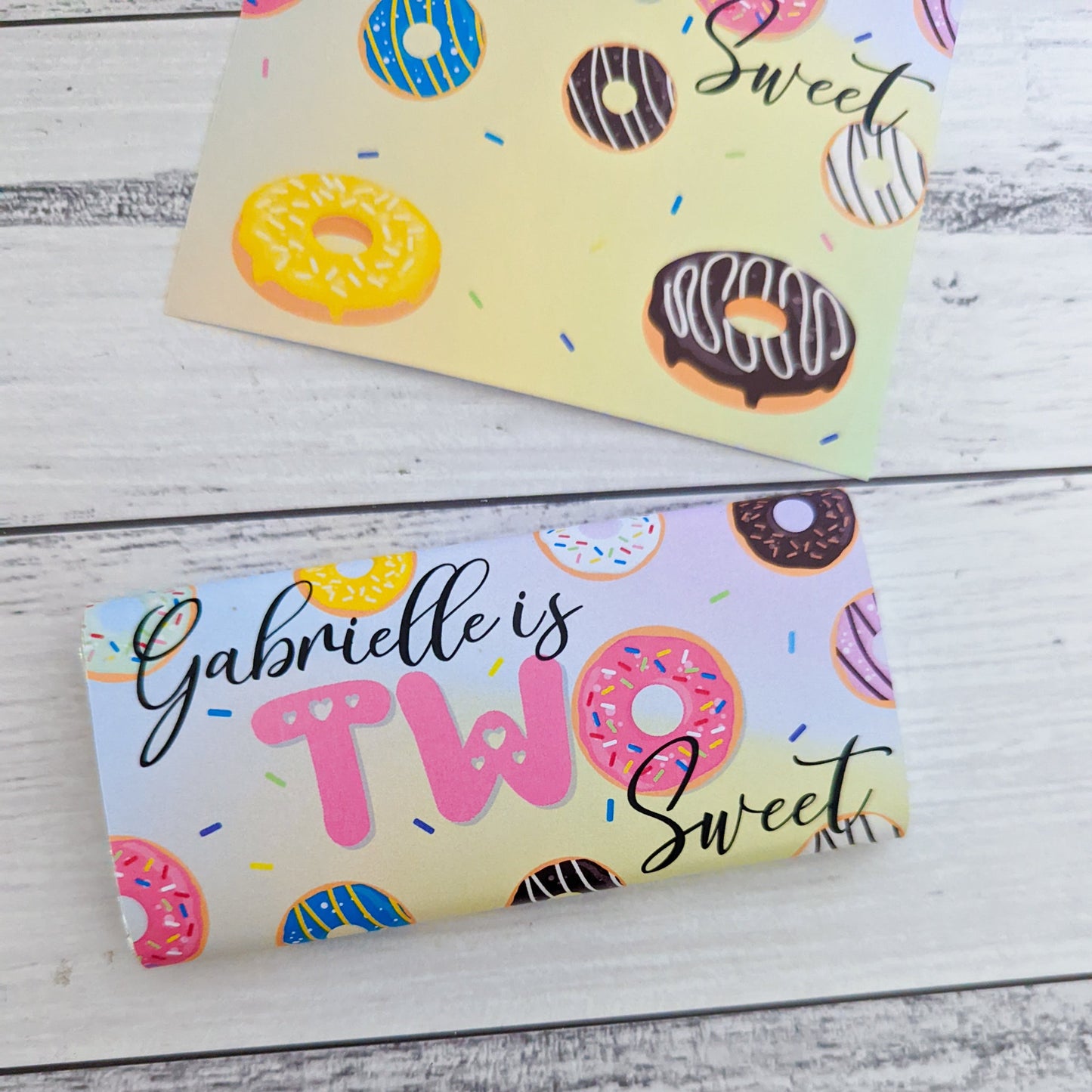 E&L Designs Two Sweet Chocolate Wrappers, Set of 10