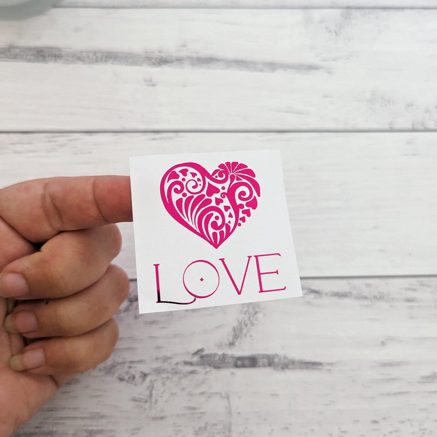 E&L Designs Valentine's Day Candle Stickers, Set 2