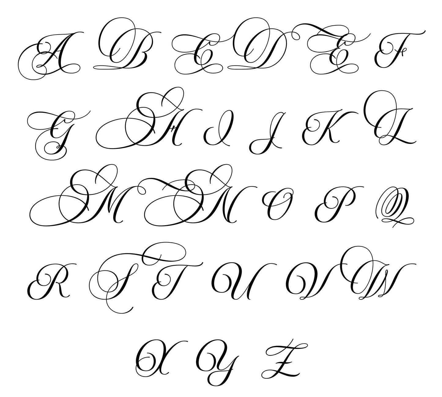 E&L Designs Wedding Chocolate Wrappers - Initials, Set of 10