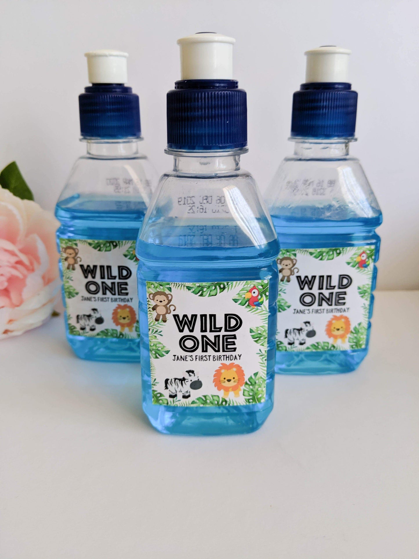 E&L Designs Wild One Jungle Pop Top Labels