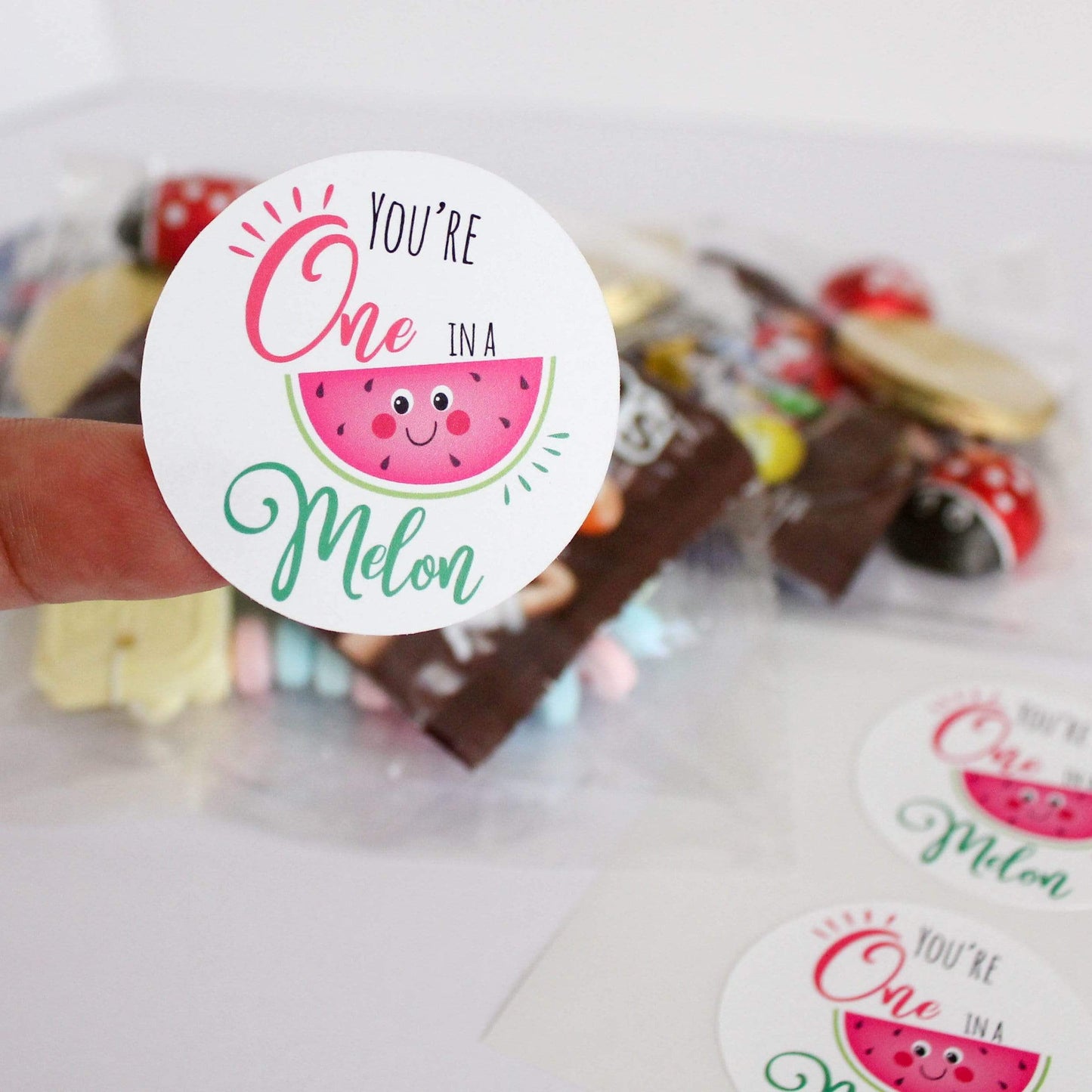 E&L Designs You're One in a Melon Sticker - Watermelon Theme