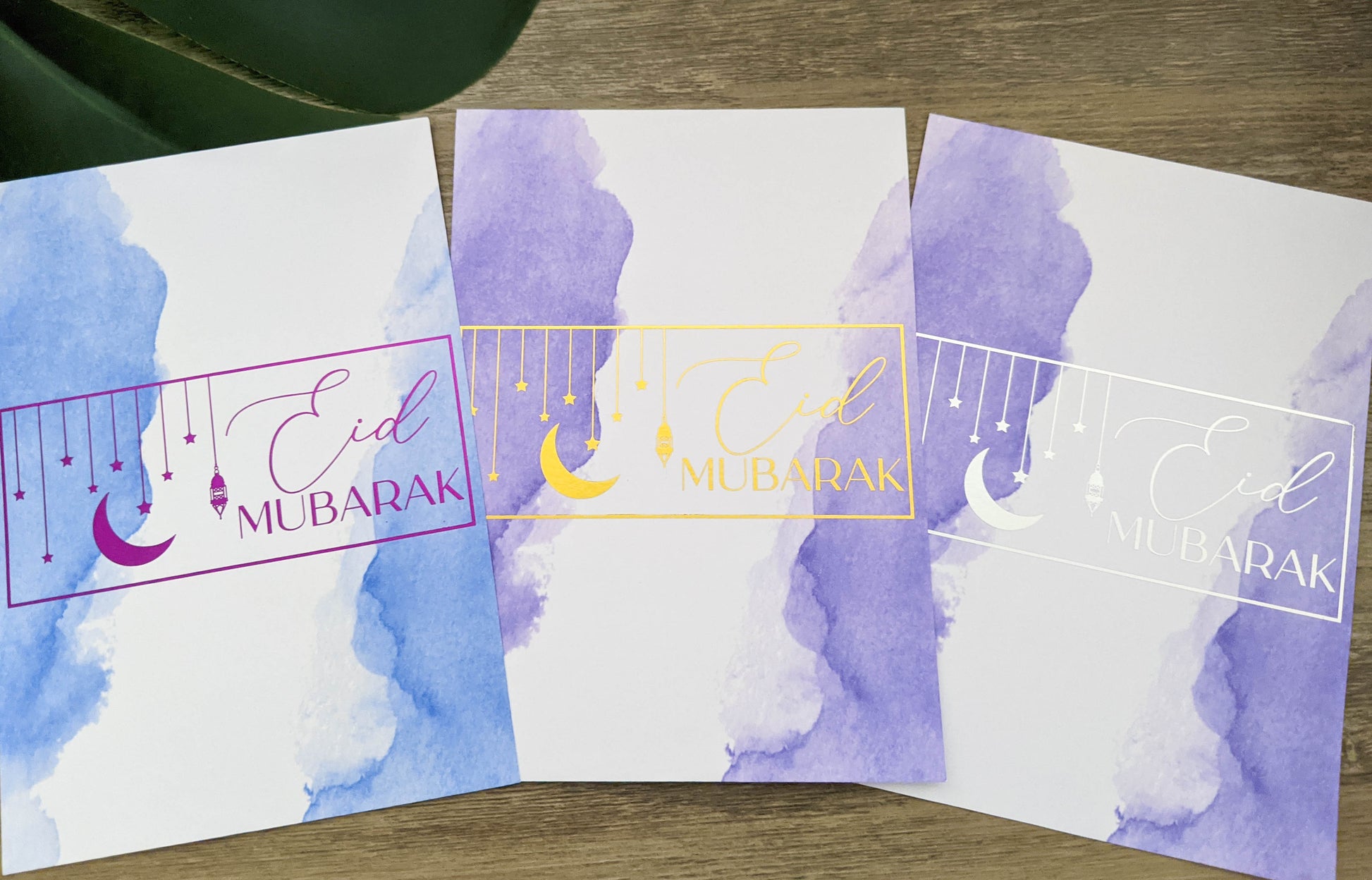 E&L Designs Colour Stars and Moon Eid Chocolate Wrappers, Set of 10