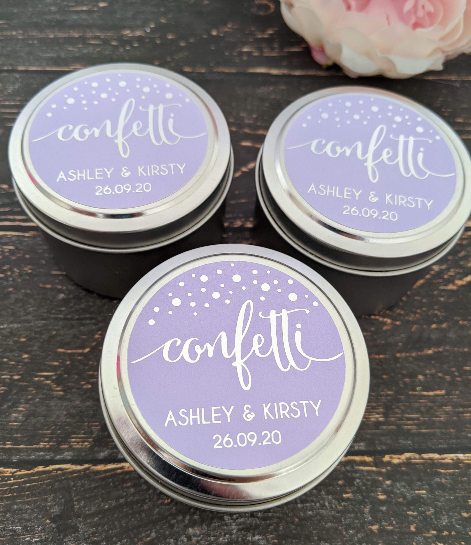 E&L Designs Confetti Pastel Foil Stickers