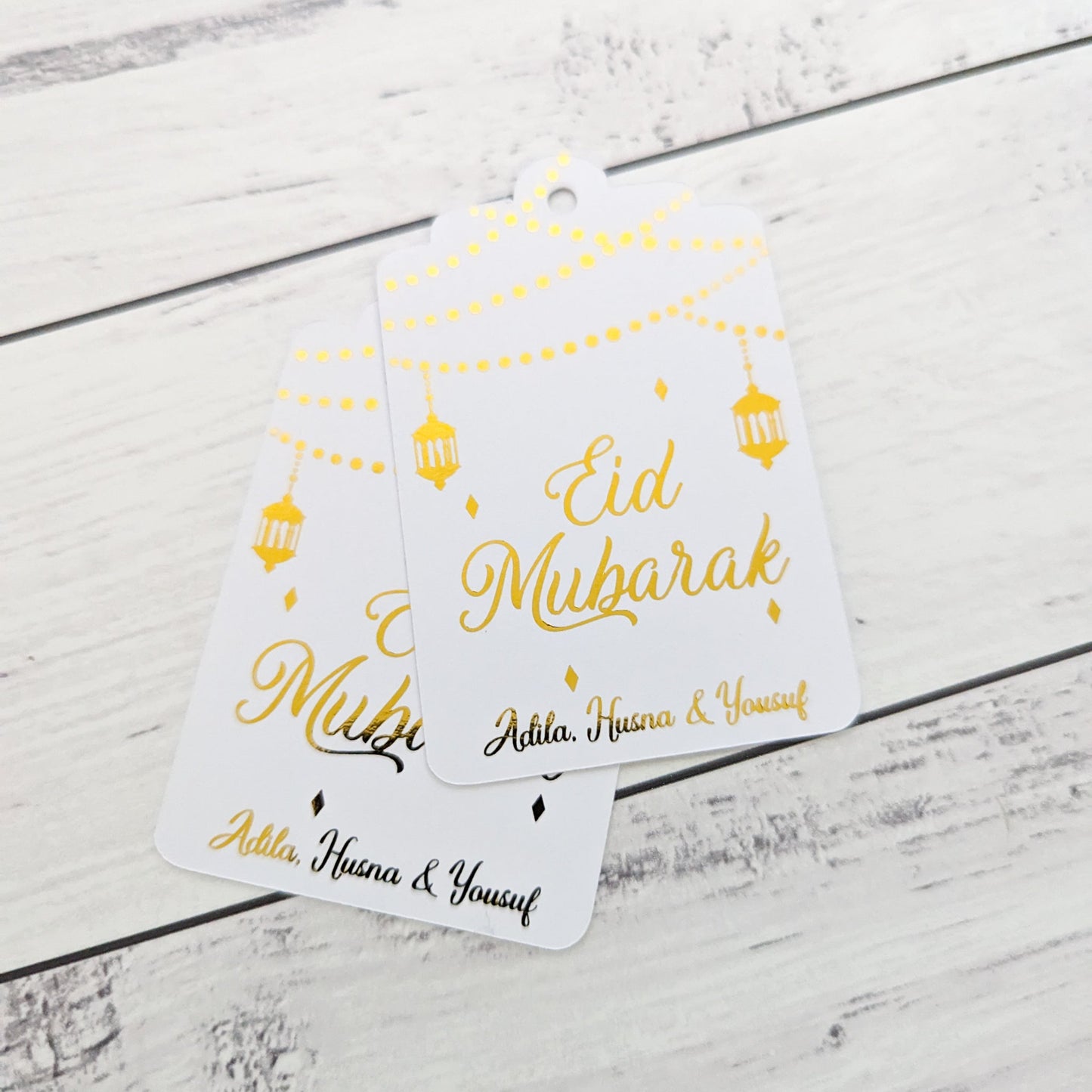 E&L Designs Eid Mubarak Family Tags