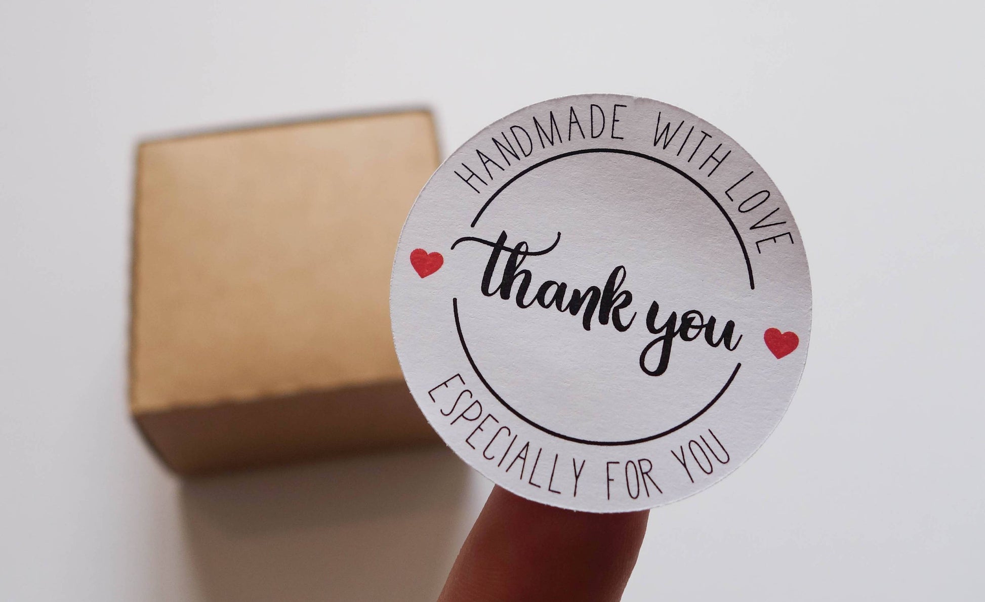 E&L Designs Handmade With Love Business Orders Stickers