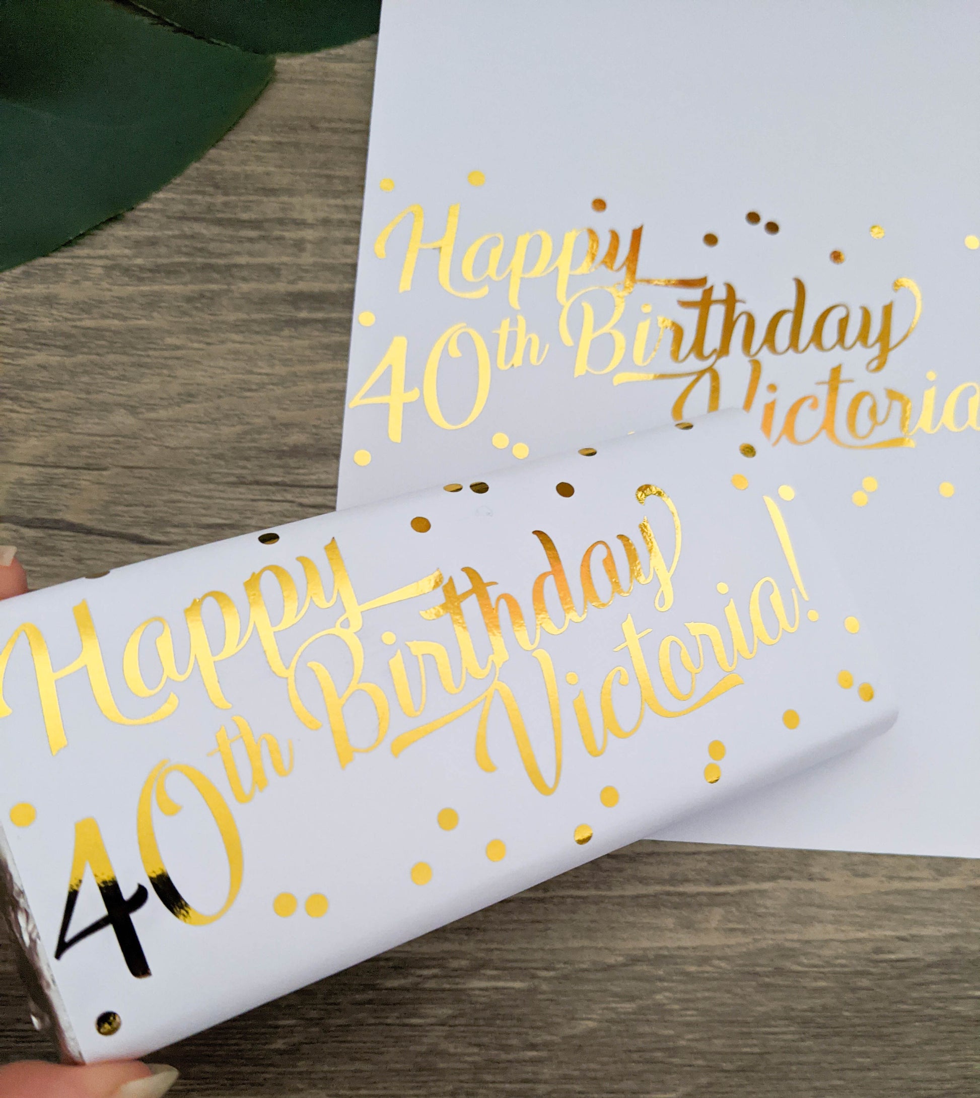 E&L Designs Happy Birthday Confetti Chocolate Wrappers, Set of 10