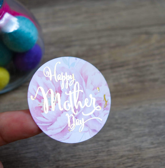 E&L Designs Happy Mother's Day Foil Stickers