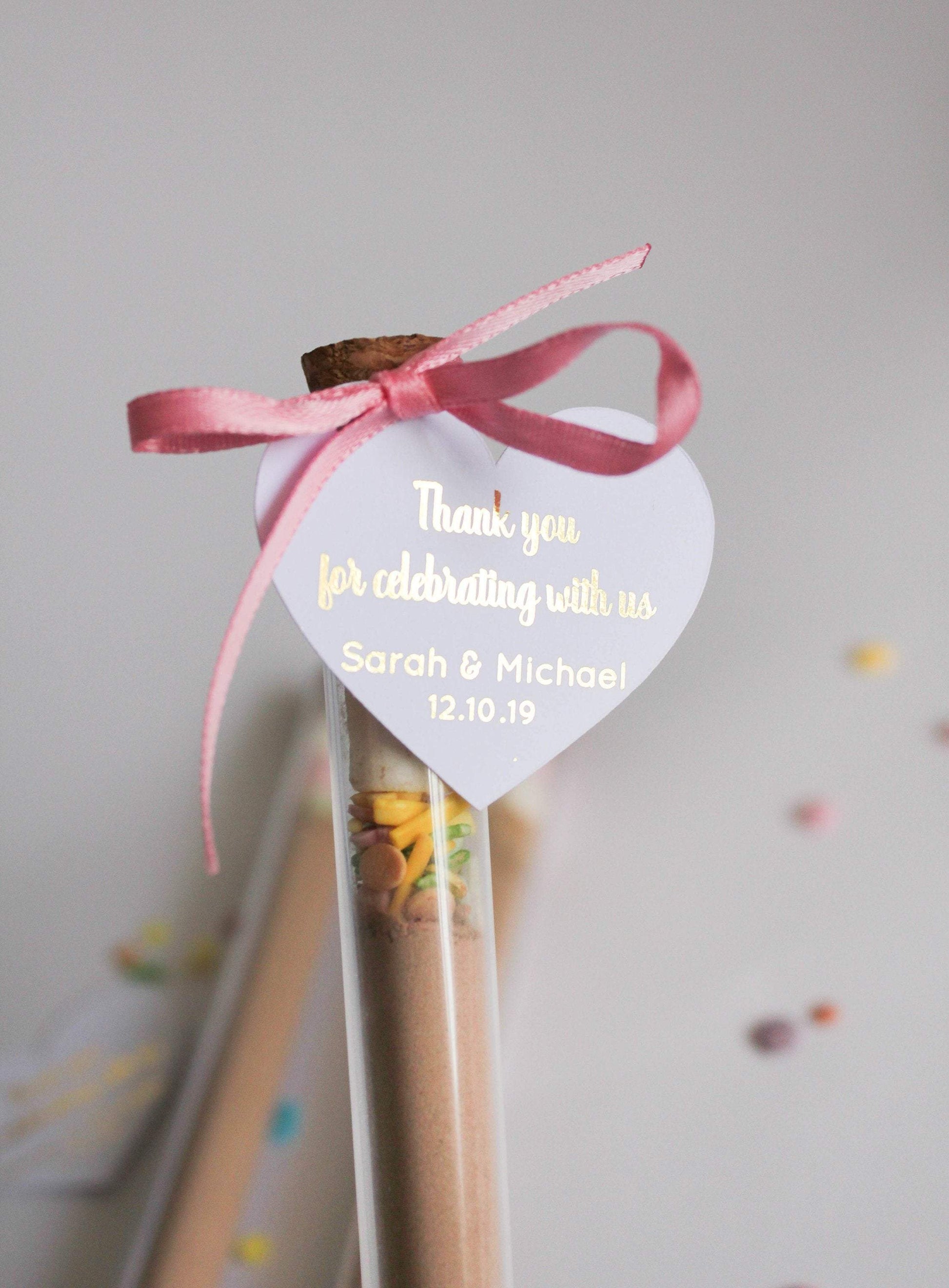 E&L Designs Heart Shaped Thank You Gift Tags - Pack of 20