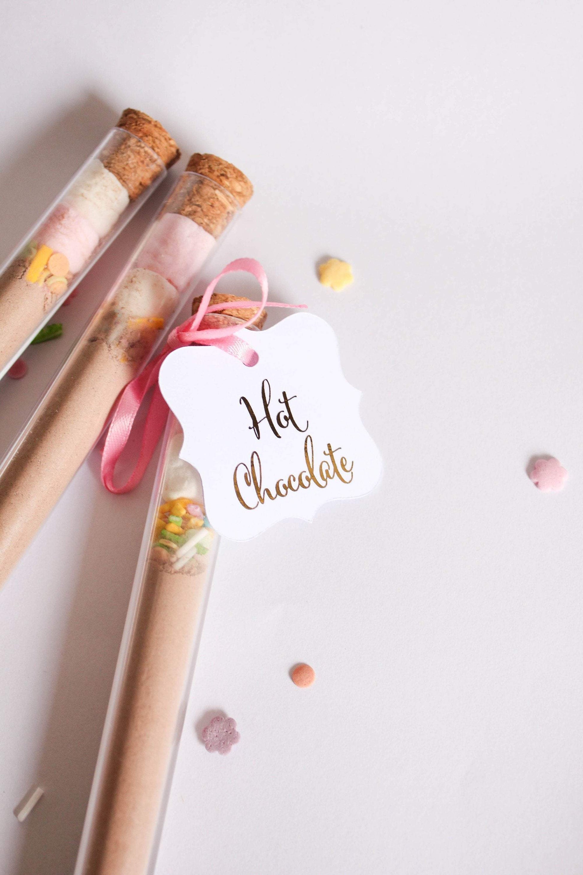 E&L Designs Hot Chocolate Thank You Gift Tags