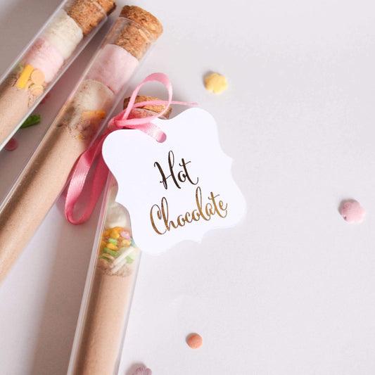 E&L Designs Hot Chocolate Thank You Gift Tags