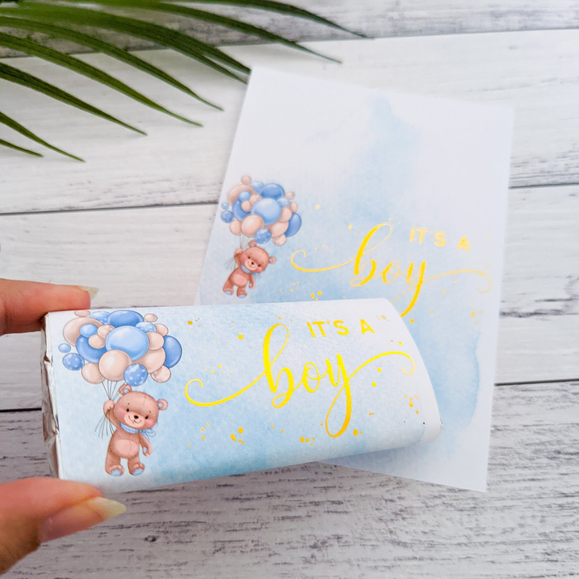 E&L Designs It's a Boy / Girl Chocolate Wrappers, Set of 10