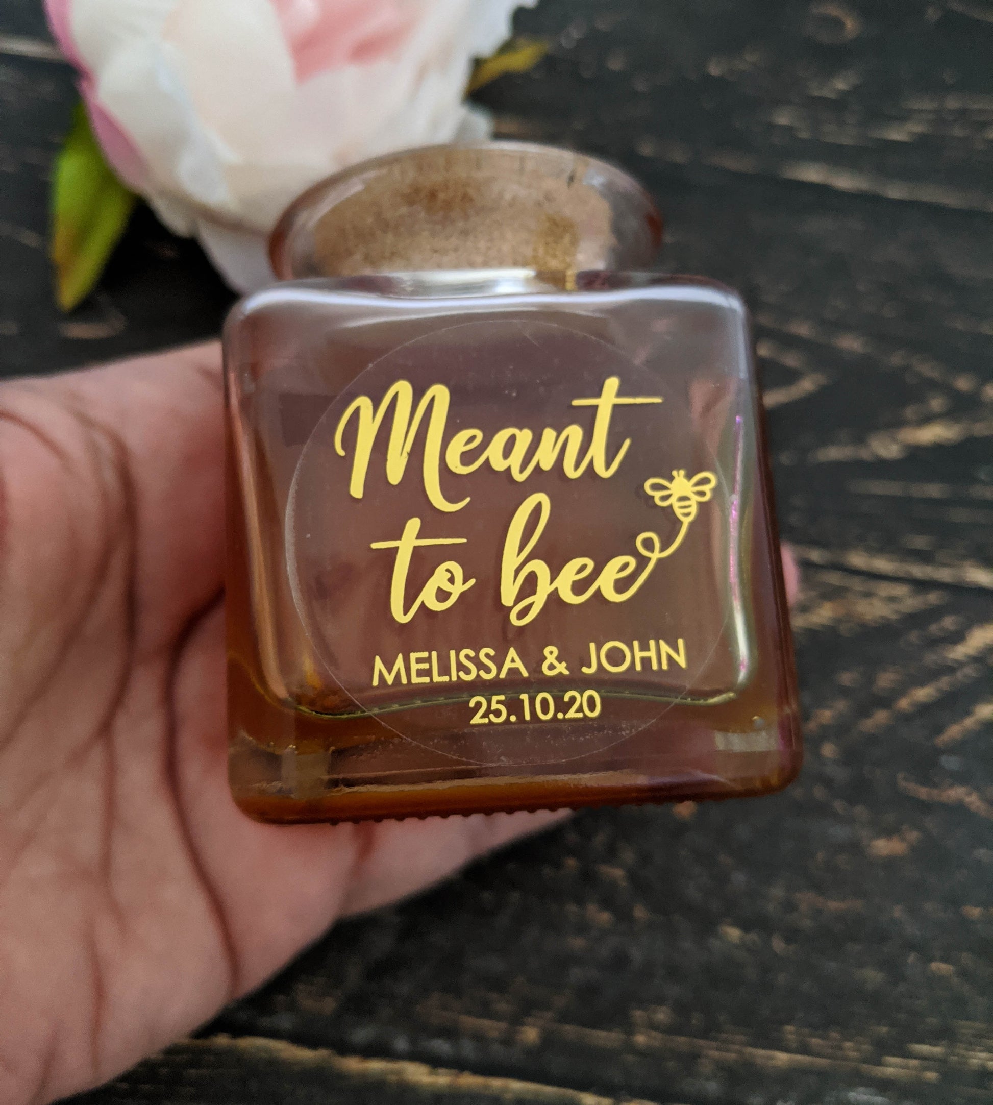 E&L Designs Meant To Bee Clear Foil Stickers