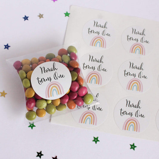 E&L Designs Natural Rainbow Stickers