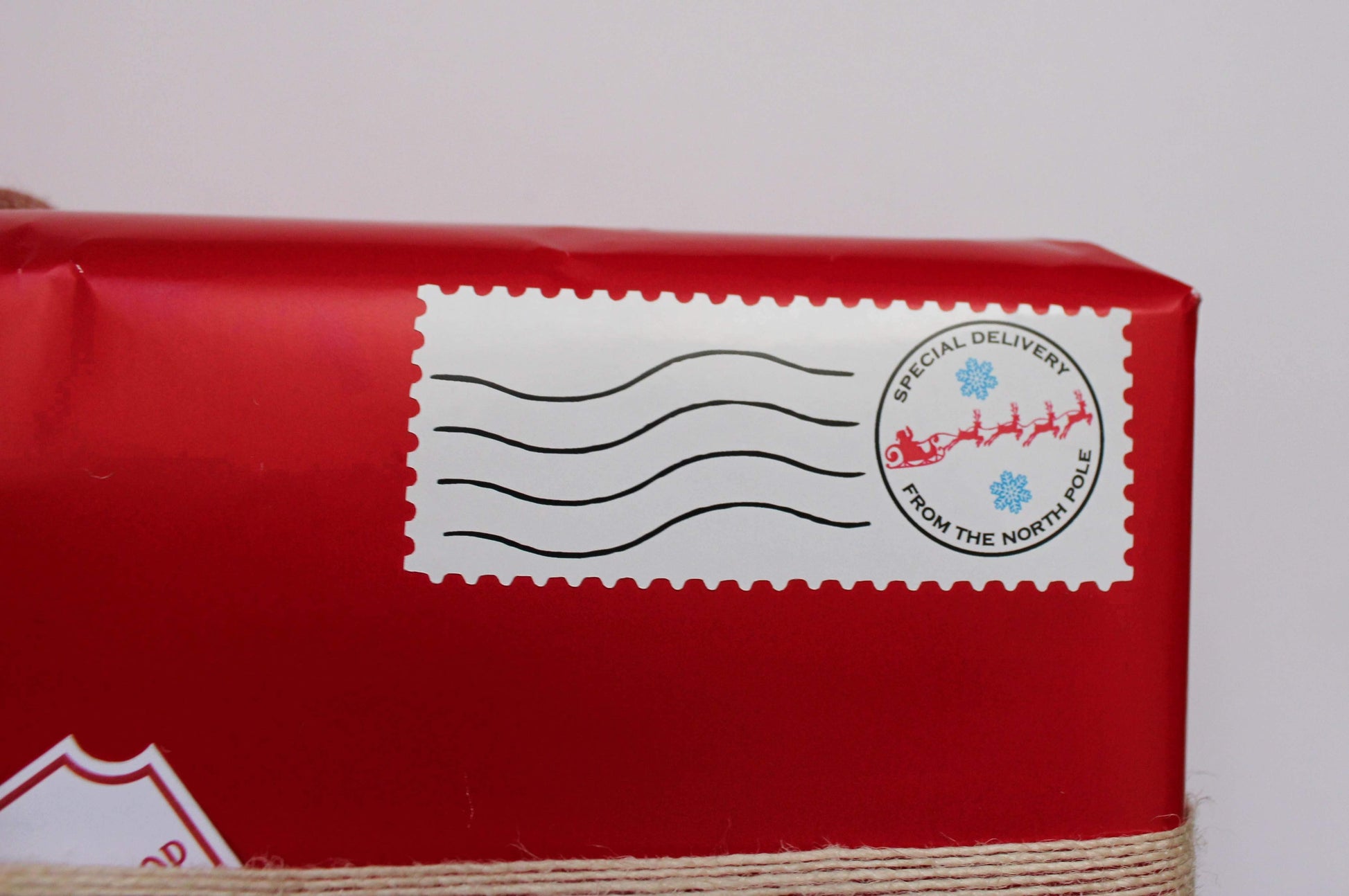 E&L Designs North Pole Stamp & Elf Approved Sticker Set
