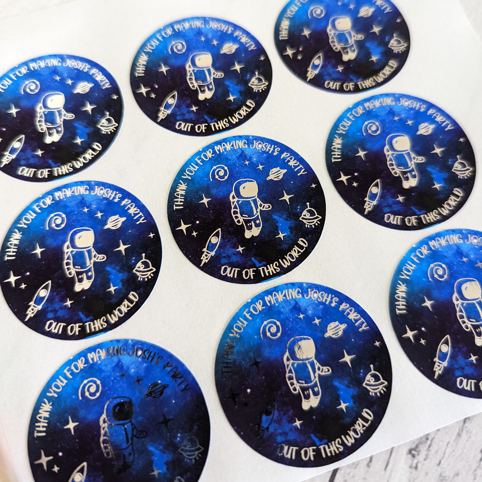 E&L Designs Out of this World Foil Stickers