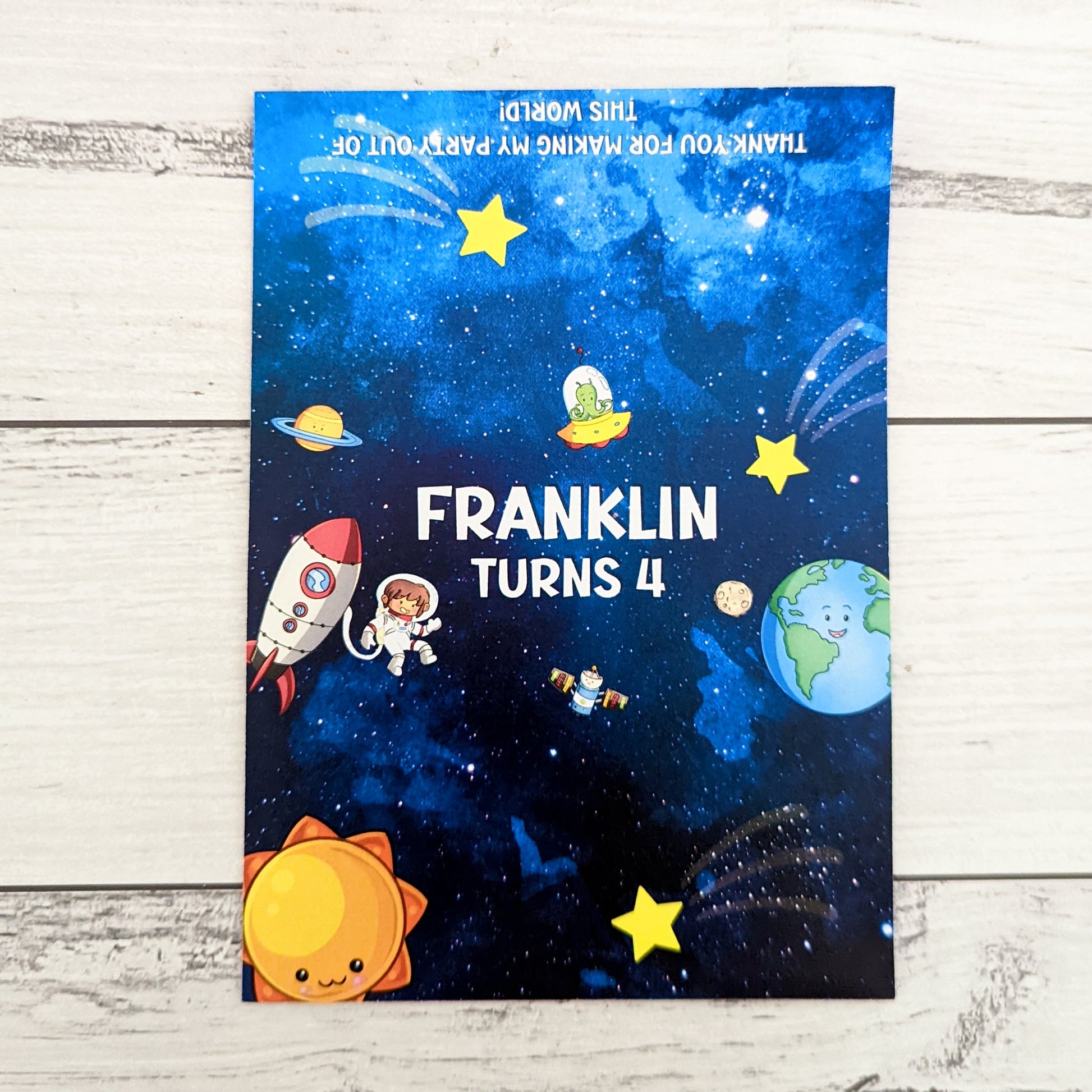 E&L Designs Out of this World Space Chocolate Wrappers, Set of 10