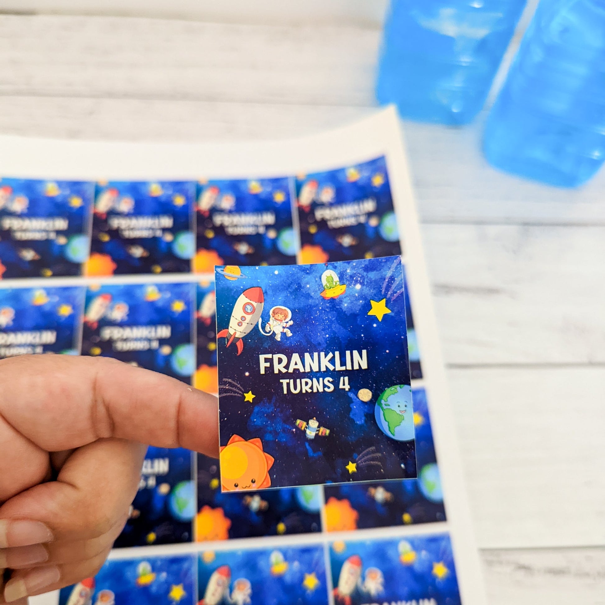 E&L Designs Out of this World Space Pop Top Stickers