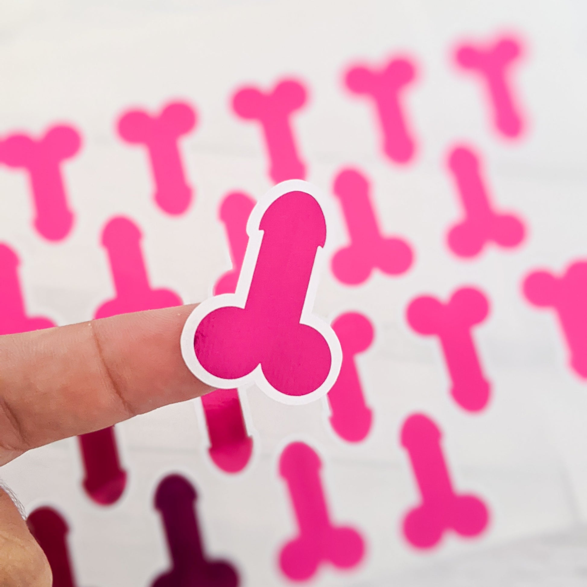 E&L Designs Penis Stickers