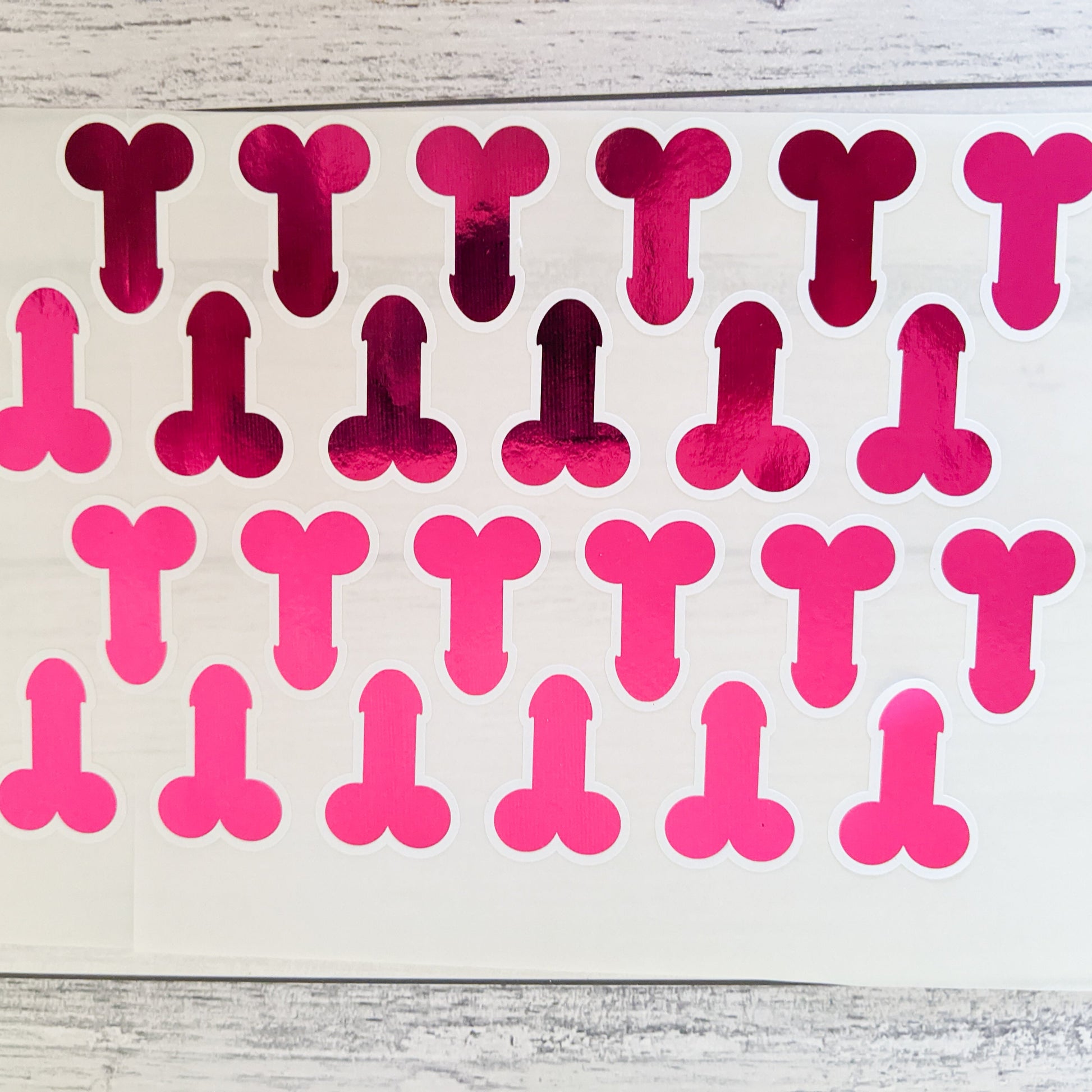 E&L Designs Penis Stickers