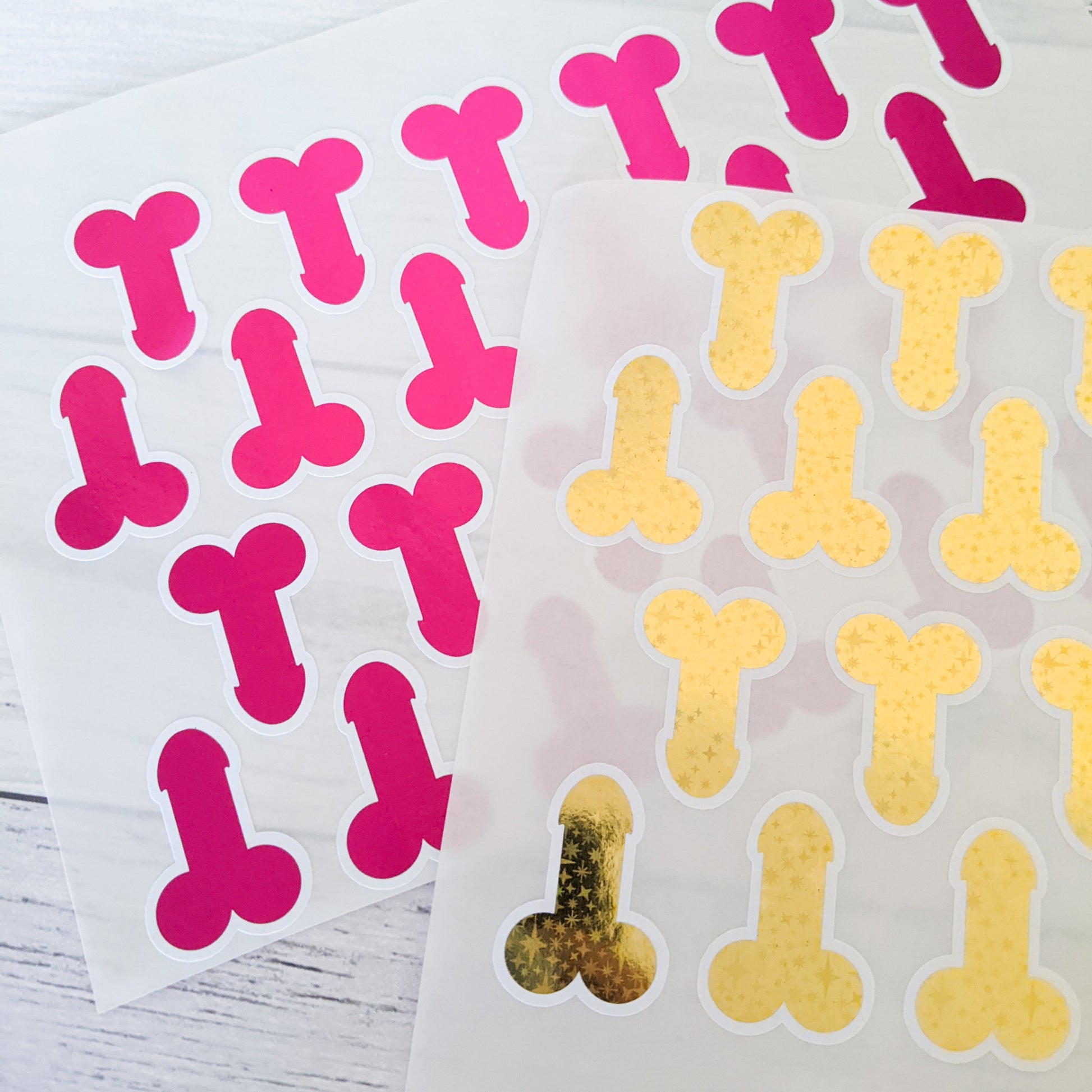 E&L Designs Penis Stickers