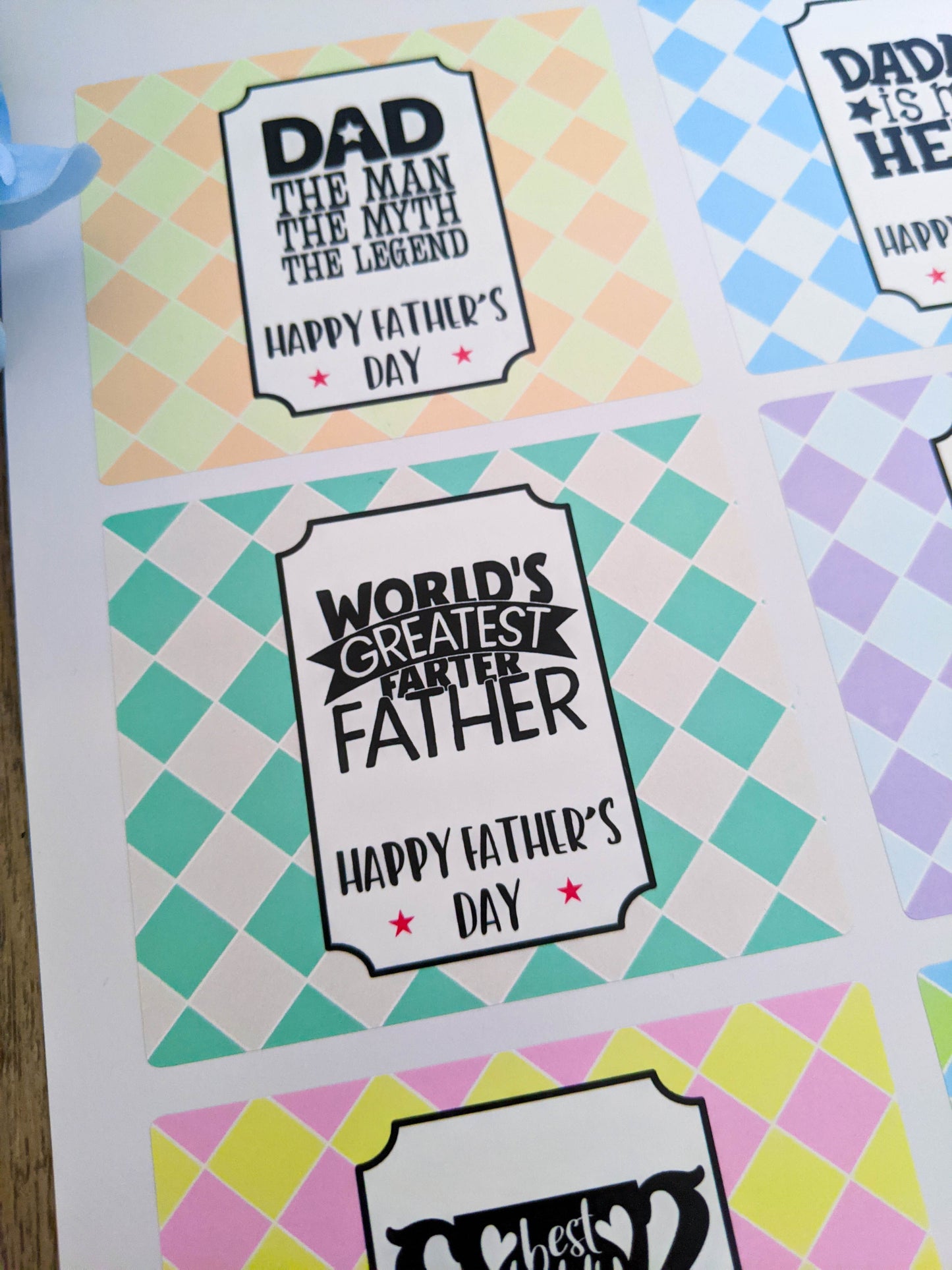 E&L Designs Personalised Beer Bottle Labels - Father's Day