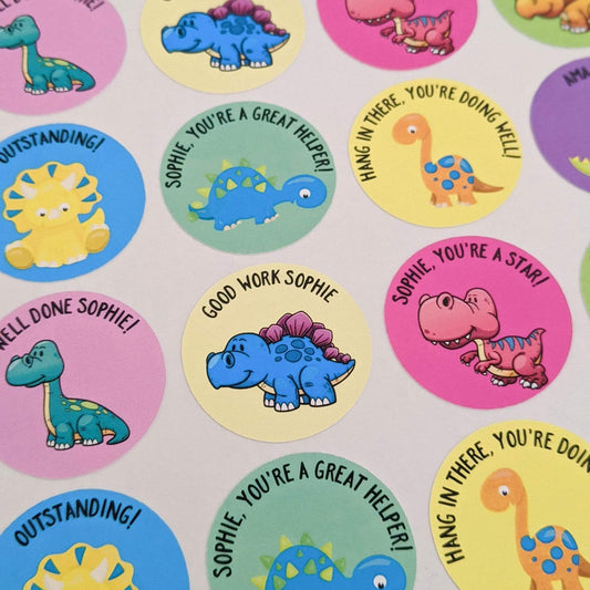 E&L Designs Personalised Homeschool Stickers