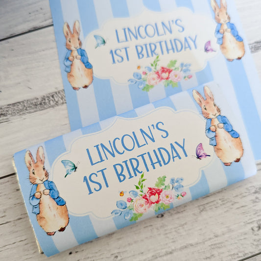 E&L Designs Peter Rabbit Chocolate Wrappers, Set of 10