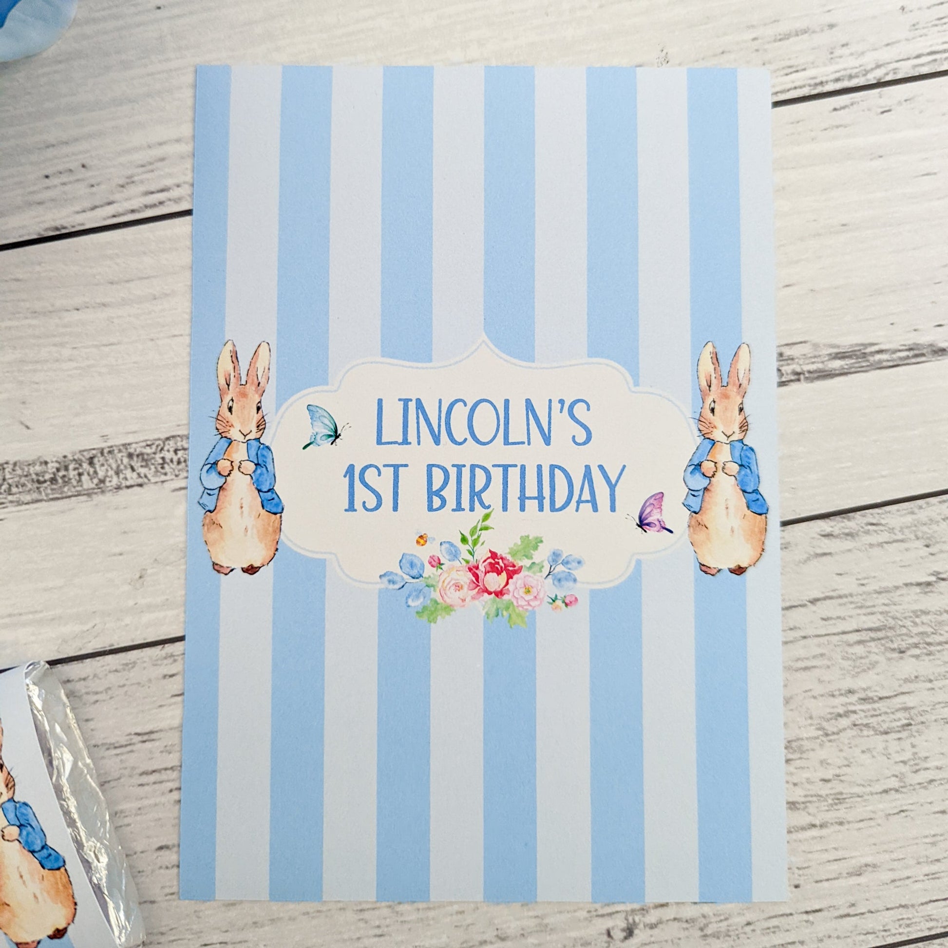 E&L Designs Peter Rabbit Chocolate Wrappers, Set of 10