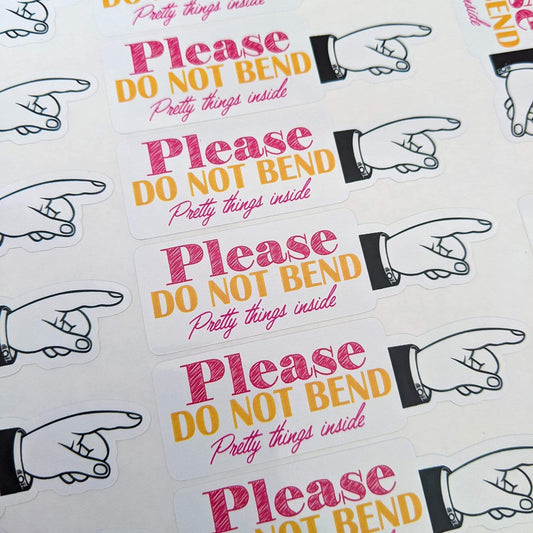 E&L Designs Please Do Not Bend - Pretty Things Inside
