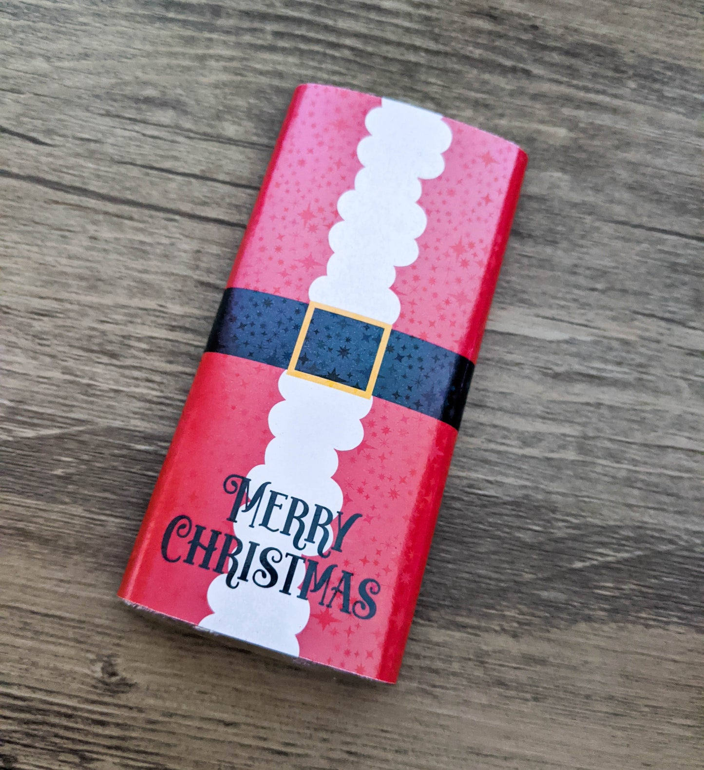 E&L Designs Santa Suit Chocolate Wrappers, Set of 10