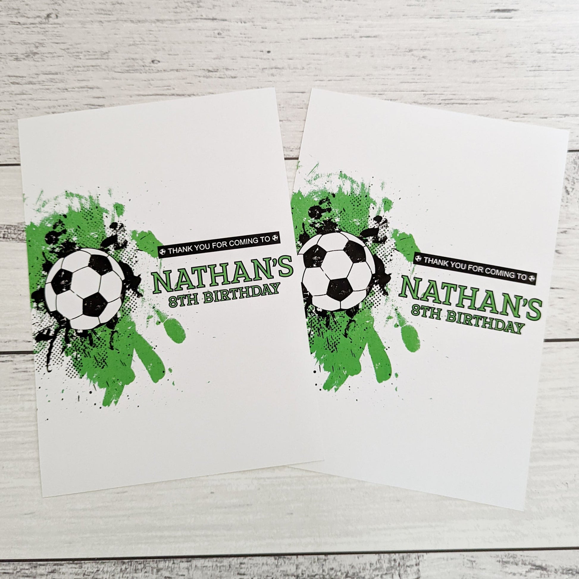 E&L Designs Soccer Printed Chocolate Wrappers, Set of 10