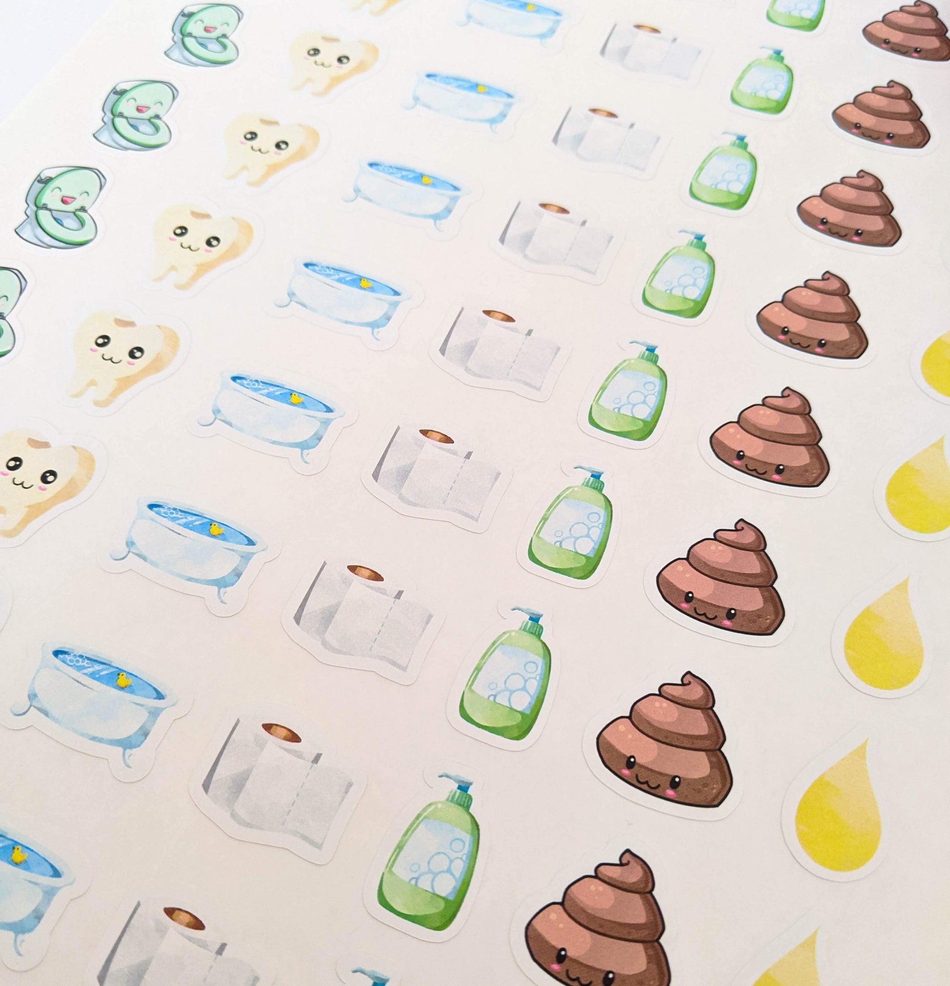E&L Designs Toilet Training Stickers
