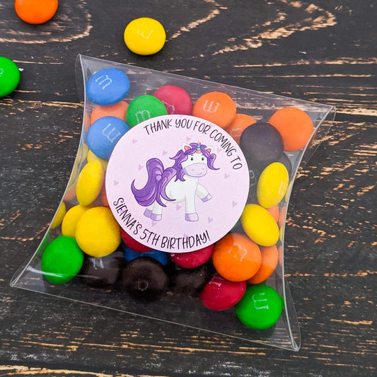 E&L Designs Unicorn Party Stickers