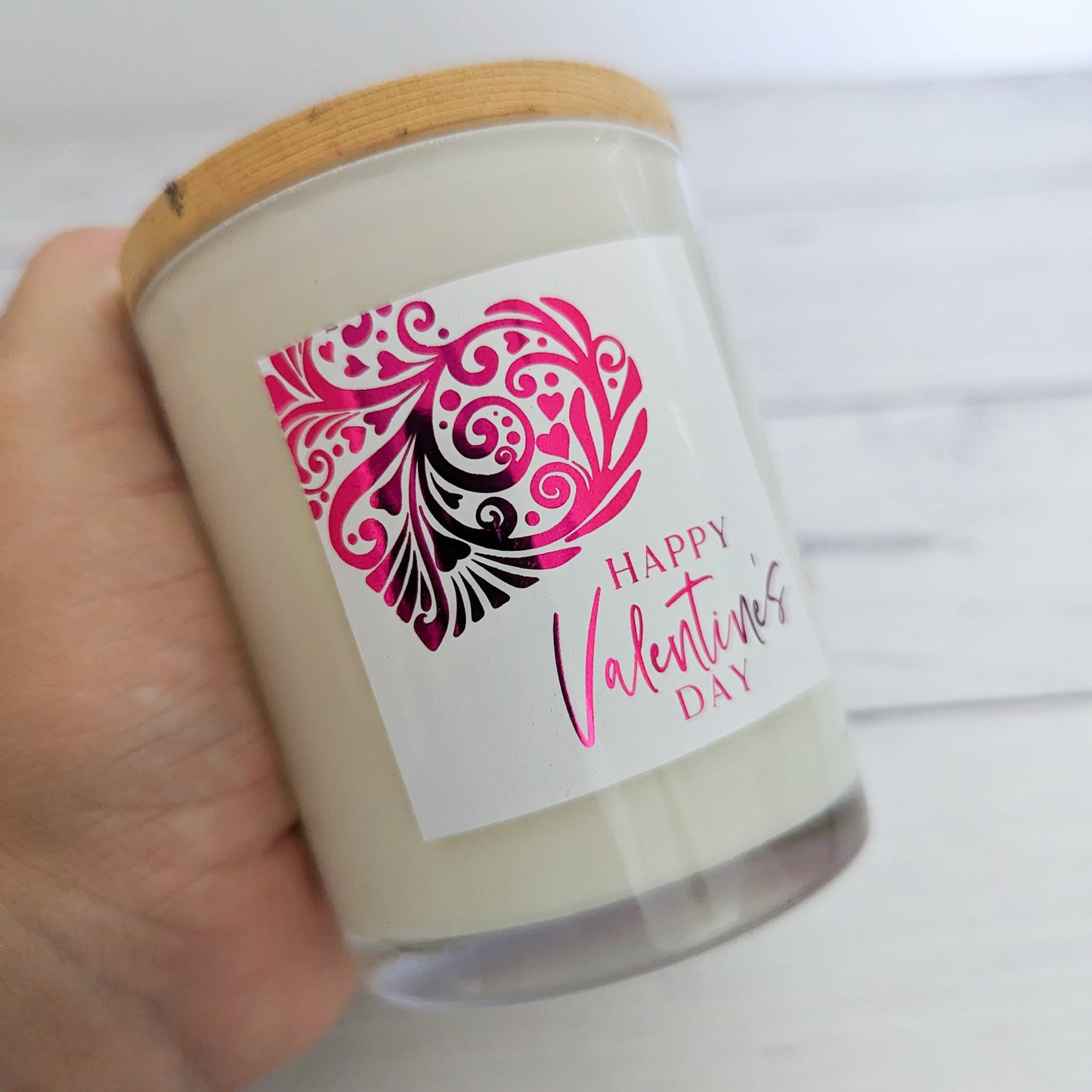 E&L Designs Valentine's Day Candle Stickers, Set 2